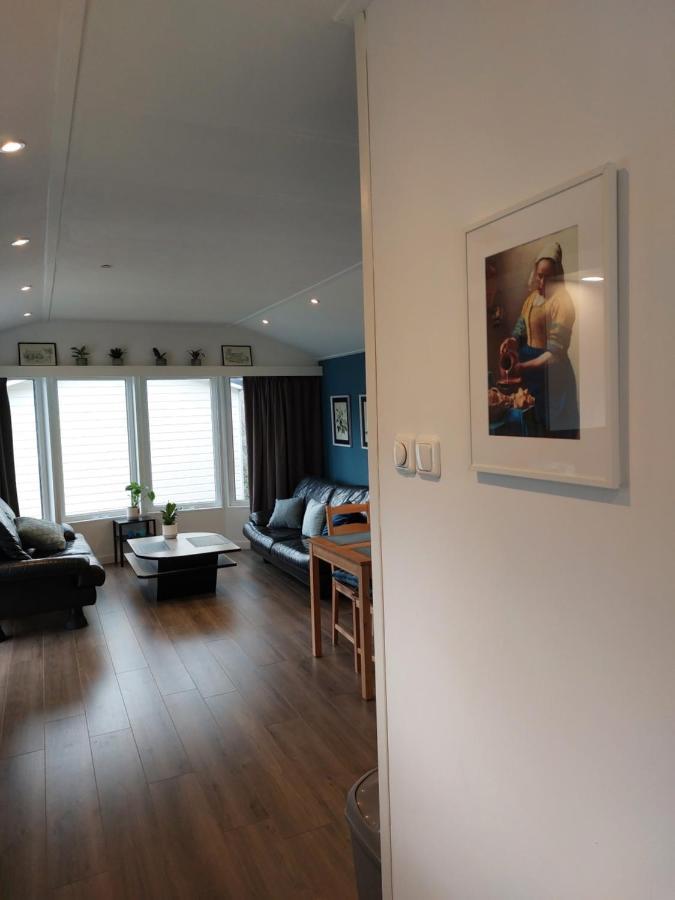 Modern En Chic Chalet Tot 4 Personen Op De Veluwe Recreatiepark De Oude Driest 푸텐 외부 사진